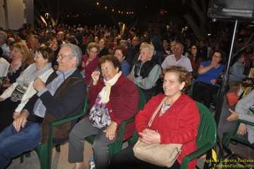 Lección escolar en el pregón de San Roque (Foto TF)